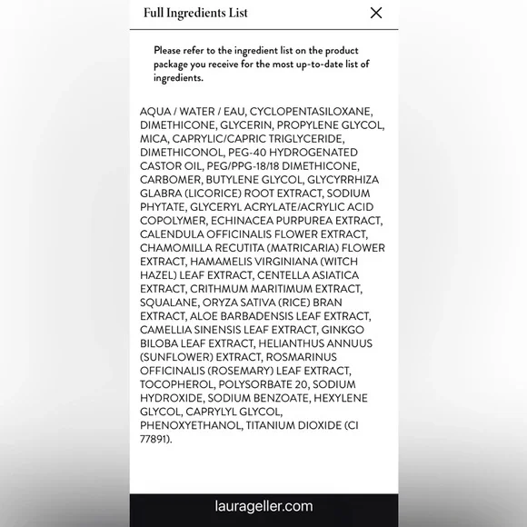 Laura Geller Cream-to-Gel Spackle with Antioxidants - Picture 5 of 5